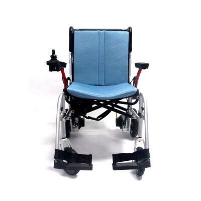 Medical Product Folding Aluminum Electric Wheelchair