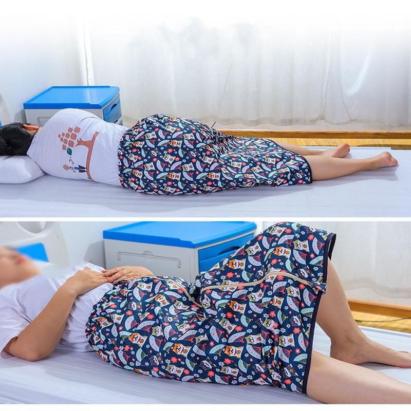 Reusable Adult Diaper Skirt Wearable Incontinence Bed Pads