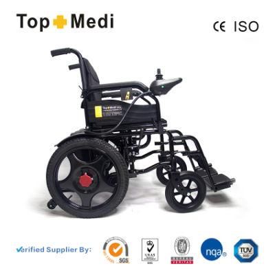Electric Power Folding Design Foldable Transport Wheelchair