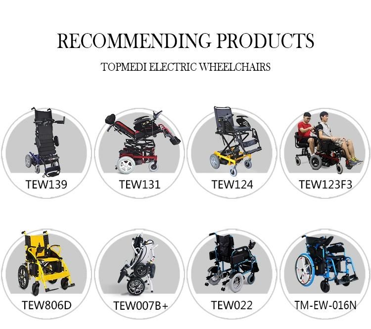 Ce ISO Cheap Prices Hot Sale Strong Bear Loading Power Electric Wheelchair