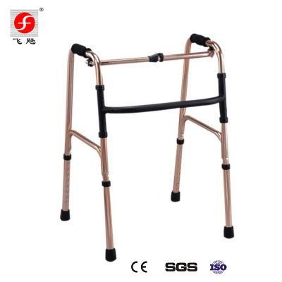 Elder Foldable Manual Rollator Lightweight Walker