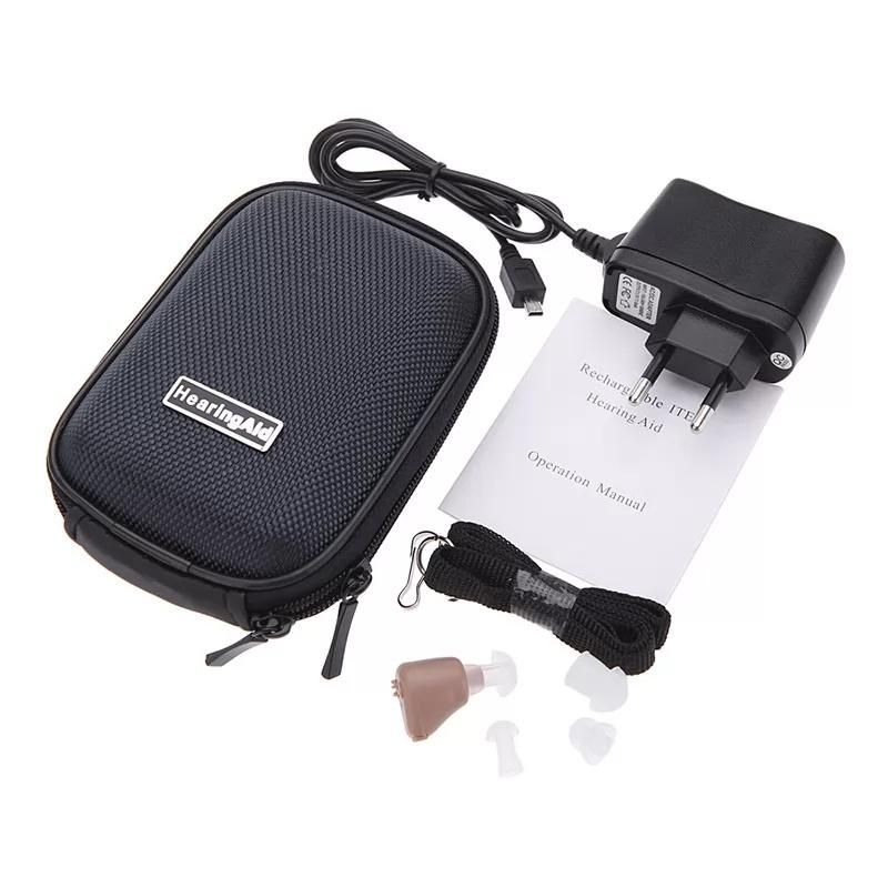 Axon Rechargeable Audiphone Sound Amplifier Acousticon Earsmate Hearing Aid