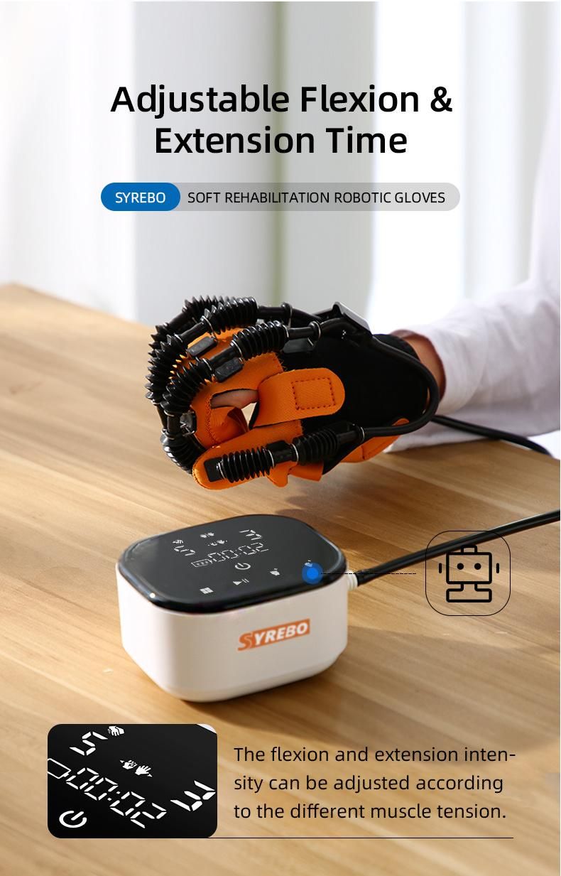Robotics Rehab Glove Fingers Hemiplegia Spasm Universal Training Rehabilitation