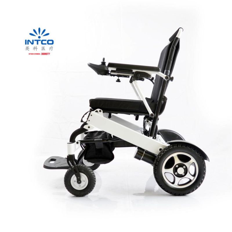 Lightweight Motrized Folding Handicapped Power Electric Wheelchair