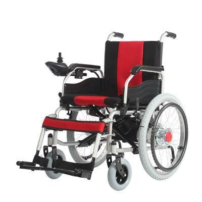 Handicapped Travel Lightweight Folding Electric Power Wheelchair