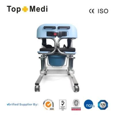 ISO Approved New Medical Equipment Commode Transfer Bath Shower Power Split Wheelchair Chair