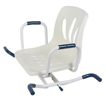 Commode Chair 360 Degrees Rotating Swivel Shower Chair