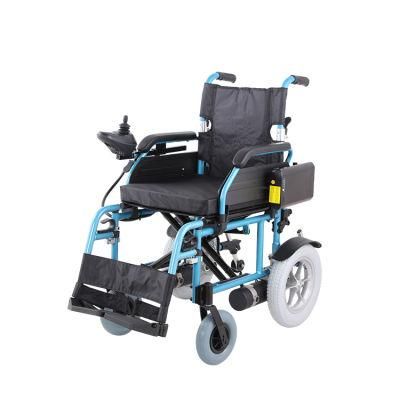 Topmedi Medical Equipment Lithium Battery Aluminum Electric Power Wheelchair