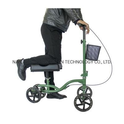 Folding Walk Rollator Andador De Rodilla Scooter Mobility Knee Scooters