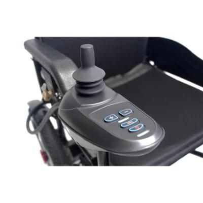 Folding Customized Topmedi China for Disabled Motorized Wheelchair Factory Tew002
