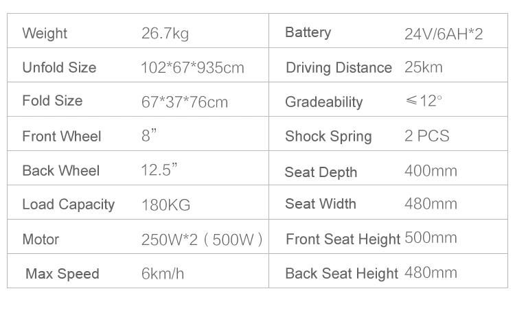 USA Hot Selling Aluminium Power Folding Wheelchair Factory Supply