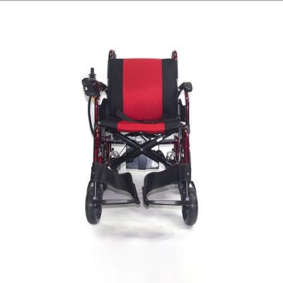 Handicapped Travel Lightweight Folding Electric Power Wheelchair