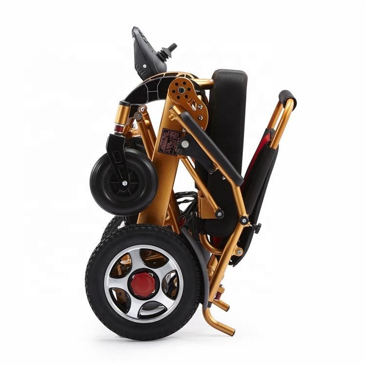 Rehabilitation Therapy Supplies Properties and Aluminum Alloy Material Electric Wheelchair