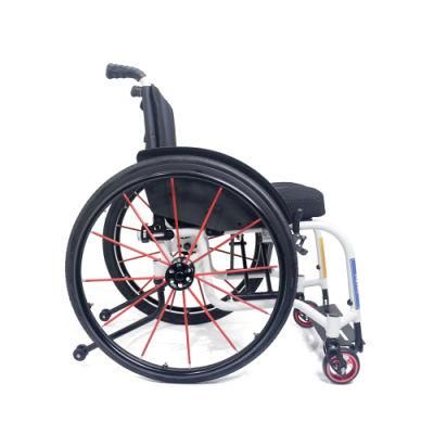 Cheap Price China New Topmedi Folding Wheel Chair Light Weight Active Wheelchair Tls725lq