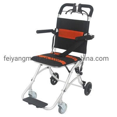 Portable Light Weight Travel Transport Manual Wheelchair Foldable