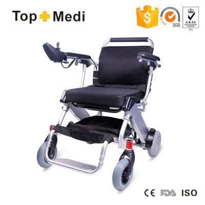 Top Sale Lightweight Electric Travel Power Wheelchair with Storage Bag