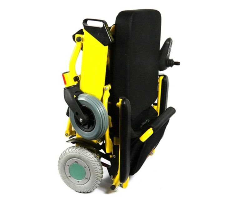 Aluminum Portable Lightweight Brushless Folding E Electric Wheelchair with Ce