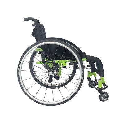 Aluminium Alloy Sports Topmedi Foldable Electric for Adults Leisure Wheelchair