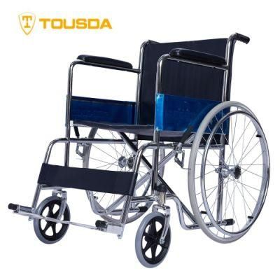 Tousda Reclining Armrest Backrest Handle Brake Aluminum Folding Manual/ Power /Electric Wheelchair
