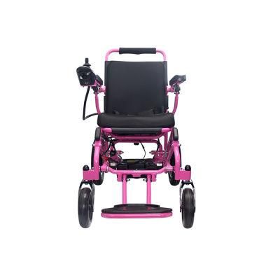 Cheap Price Wheel Chair Lightweight Motorized Power Folding Electric Wheelchair