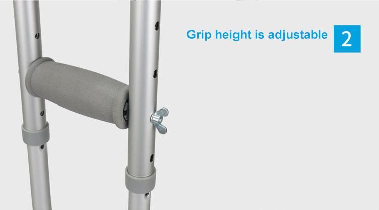 Adjust Aluminium Medical Lightweight Elbow Crutch Price