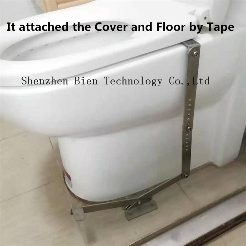 Stainess Steel Sanitary Cover Lifting Device Toilet Seat Cover Lifter