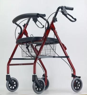 Wholesale Medical Hospital Equipment Walkers Folding Mobility Walking Aid Rollator