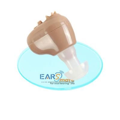 Small in Ear Hearing Aid Rechargeable Batteries Last 40 Hours