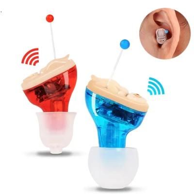 Automatic Tuning Smart Noise Reduction 2X1.4cm Audiphone Hearing Aid Bme Ha01