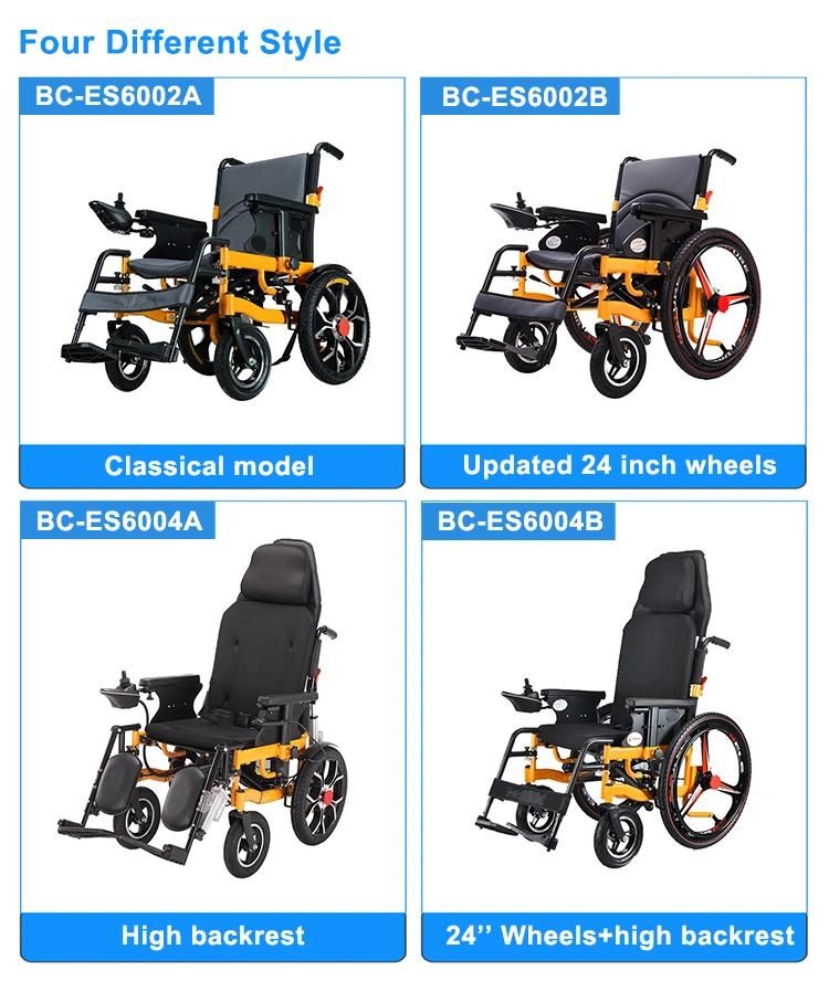 New Ghmed Customized Electric Scooter Disabled Walking Stick Rollator Folding Wheelchair Wheelchairs