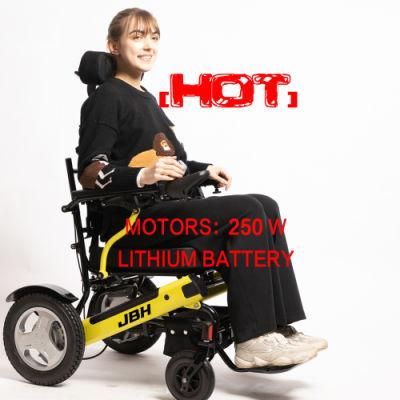 Aluminum Alloy Electric Folding Power Wheelchair with Ce&FDA