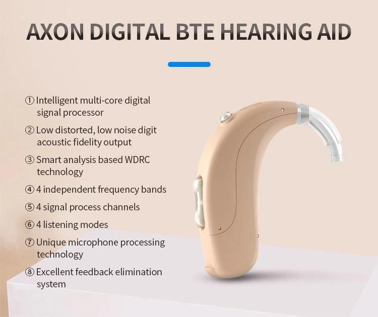 V-188 Digital Hearing Aid Bte Sound Amplifier