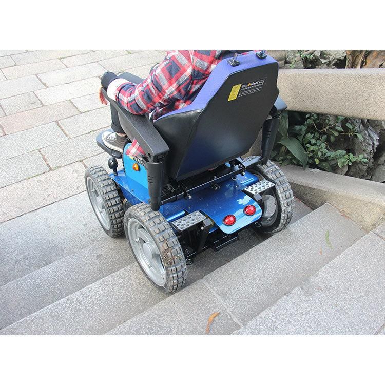 Outdoor All Terrain Light Folding Scooter Lightweight Electric Power Wheelchair