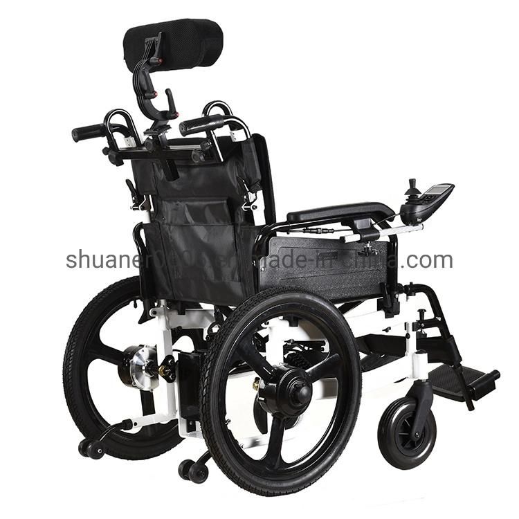 Wheelchair Electric Wheelchair Lightweight Wheel Chairs for People with Disabilities Adjustable Folding