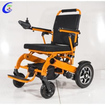 Lightweight Foldable Electric Power Wheelchair with Lithium Battery for Elderly People