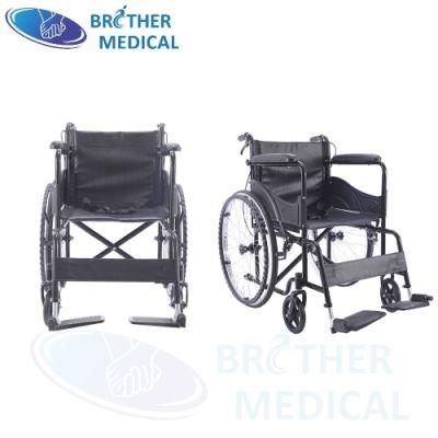 Customized Portable and Foldable Hospital Appliance Ordinary Wheelchair