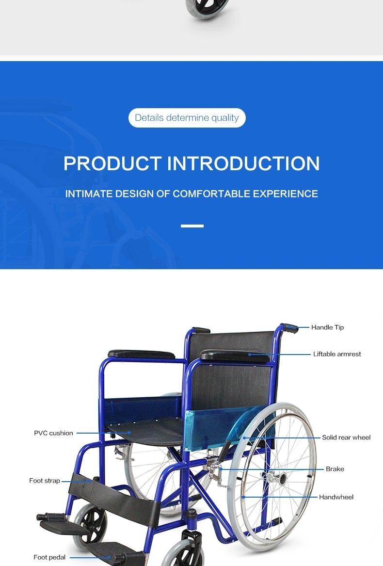 Hanqi Hq809 High Quality Folding Wheelchair