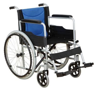 Hospital Equipment Amazon Price Cushion Folding Solid Wheel Wheelchair