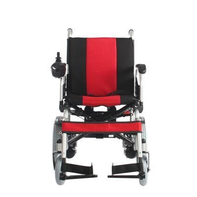 Cheapest Handicapped Folding Motorized Automatic Power Electric Wheelchair for Disabled