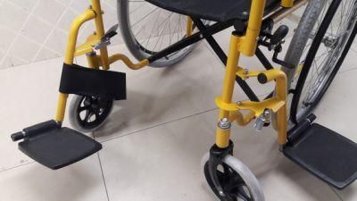 Drive Medical Chrome Wheelchair with Flip Back Desk Arms