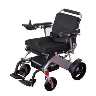 aluminum Alloy Noiseless Foldable Portable Wheelchair Model E08 Ce, ISO13485
