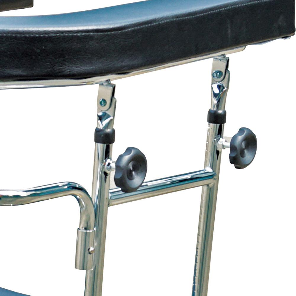 Lightweight Adjustable Aluminum Folding Rollator Walker for The Elderly