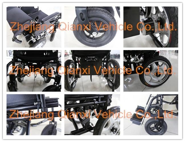 Aluminum Alloy Easy Folding Small Wheel Electric Power Hospital Wheelchair