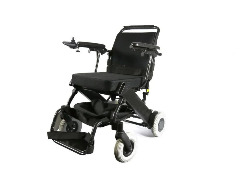 Aluminum Portable Lightweight Brushless Folding E Electric Wheelchair with Ce