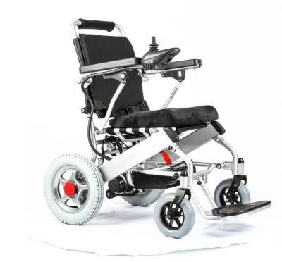 Aluminum Lightweight Wheelchair Folding Power Remote Control Electric Wheelchair