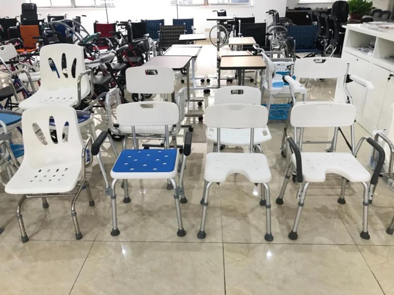 Aluminium Customized Brother Medical Sanitary Ware Shower Chair Bme 350L