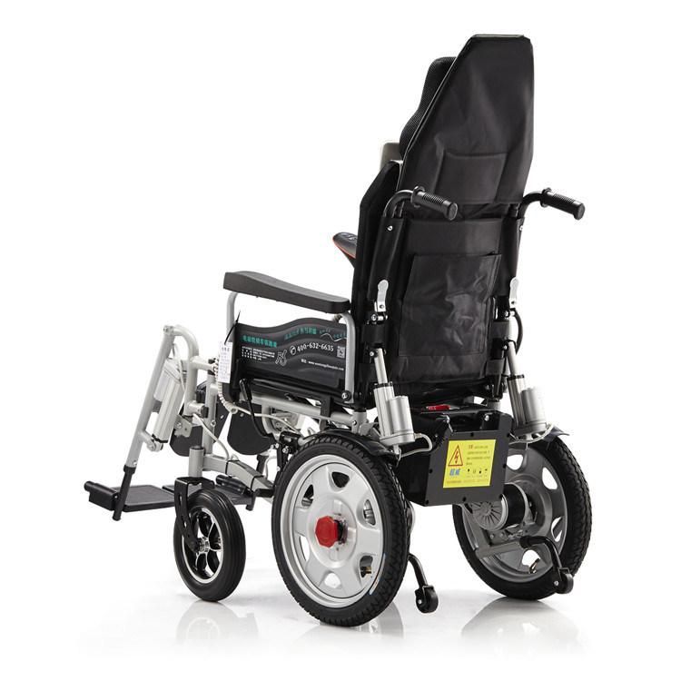 Wholesale High Quality High Back Tilted Foldable Power Electric Wheelchair