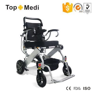 Medical Equipment Travel Lightweight Electric Folding Power Wheelchair