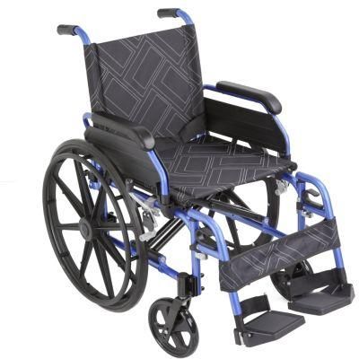 Manual Lightweight Folding Wheelchair Self-Propelled Backrest Sports Wheelchair