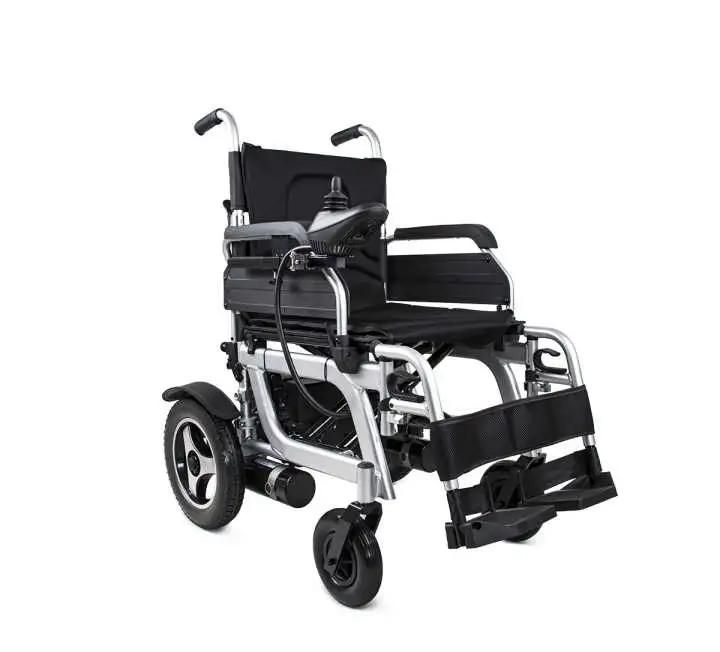 Rehabilitation Handicapped Outdoor Powered Motorized Folding Electric Wheelchair for Elderly